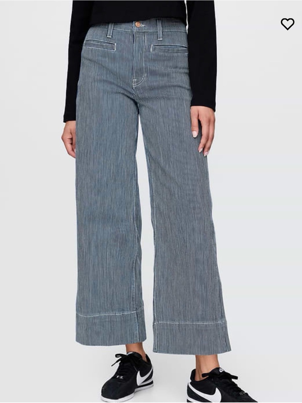 GAP High Rise Wide Leg Jeans